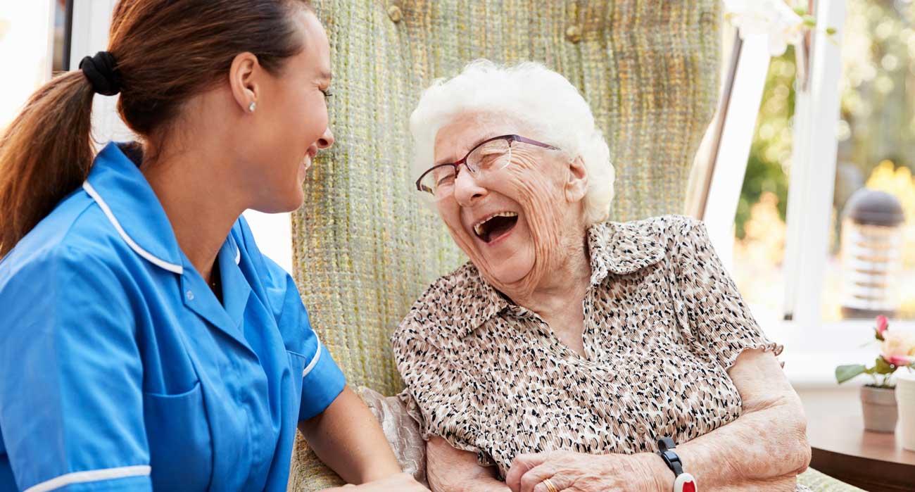 Senior companion care services