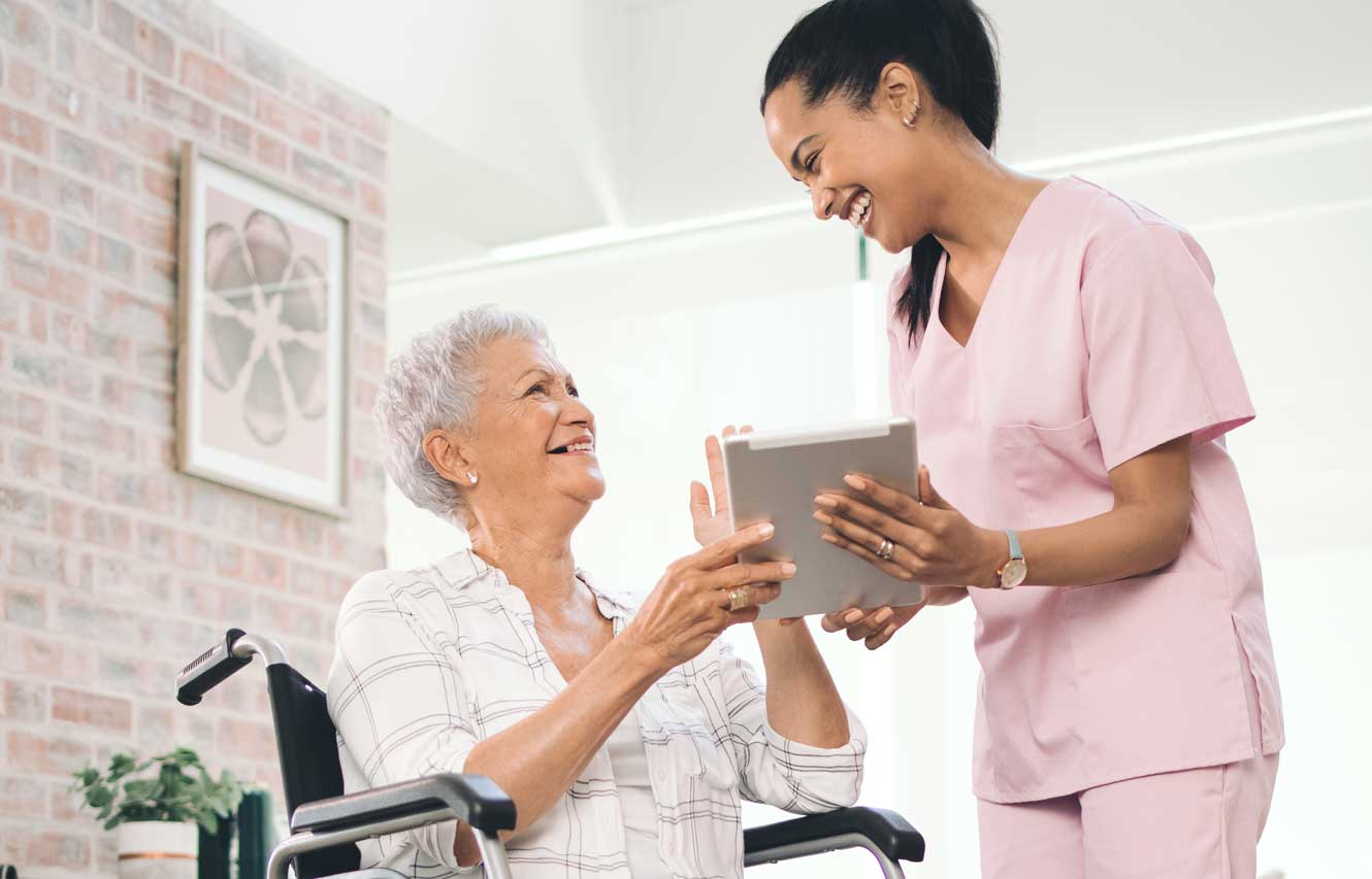 Senior health knowledge center